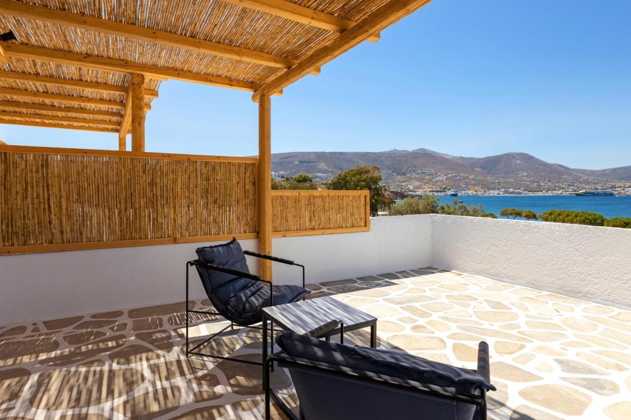 Omilos Beachfront House パロス島 エクステリア 写真
