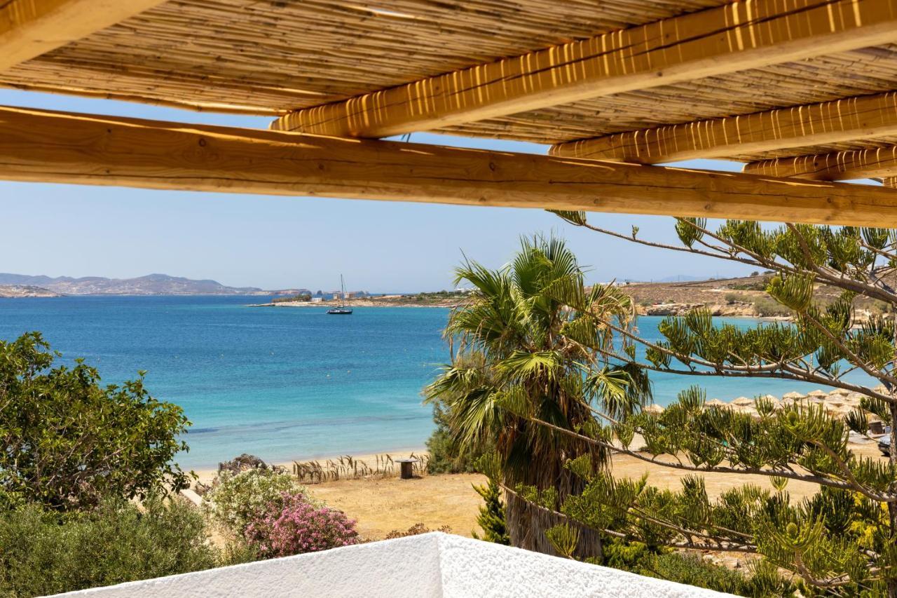 Omilos Beachfront House パロス島 エクステリア 写真