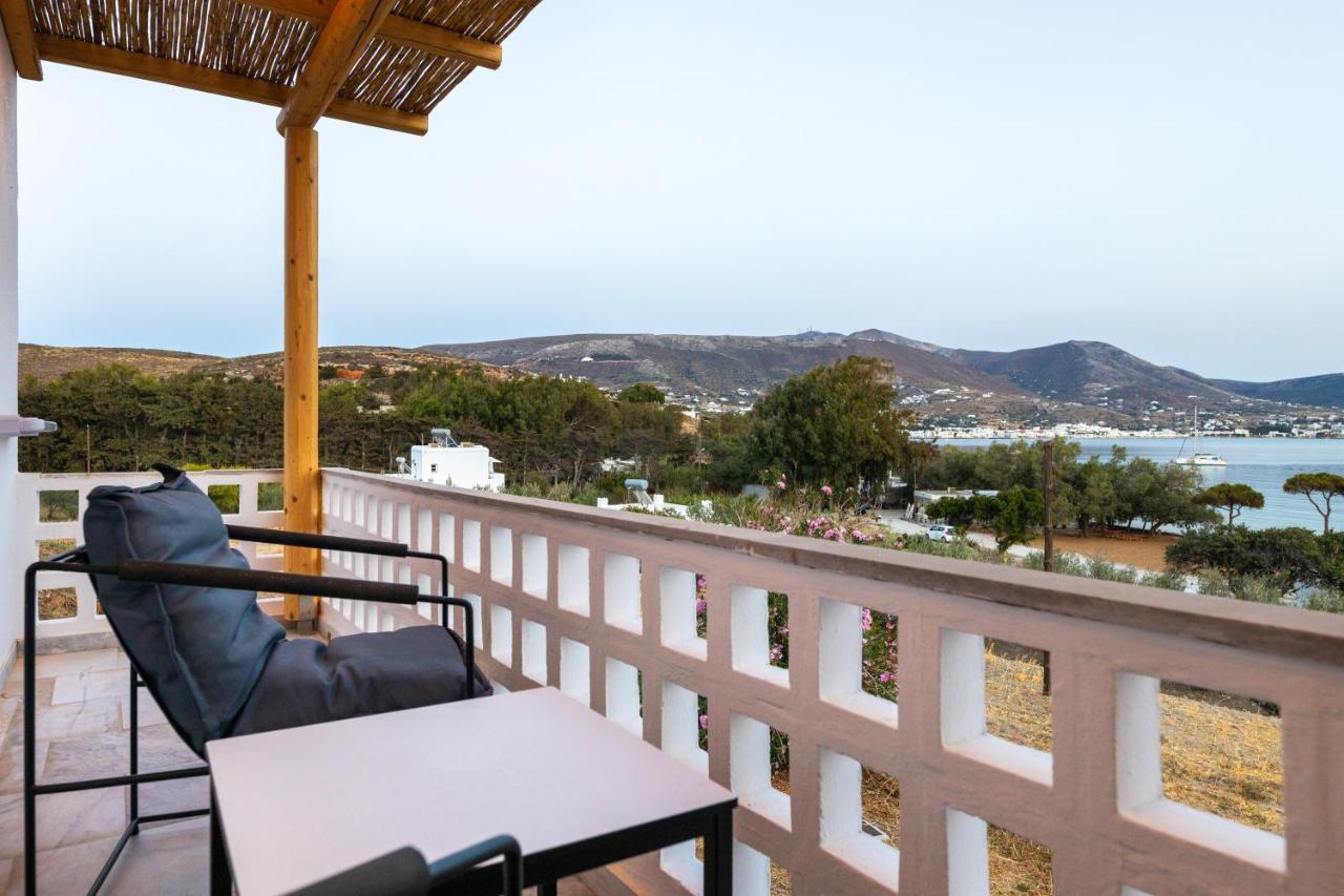 Omilos Beachfront House パロス島 エクステリア 写真