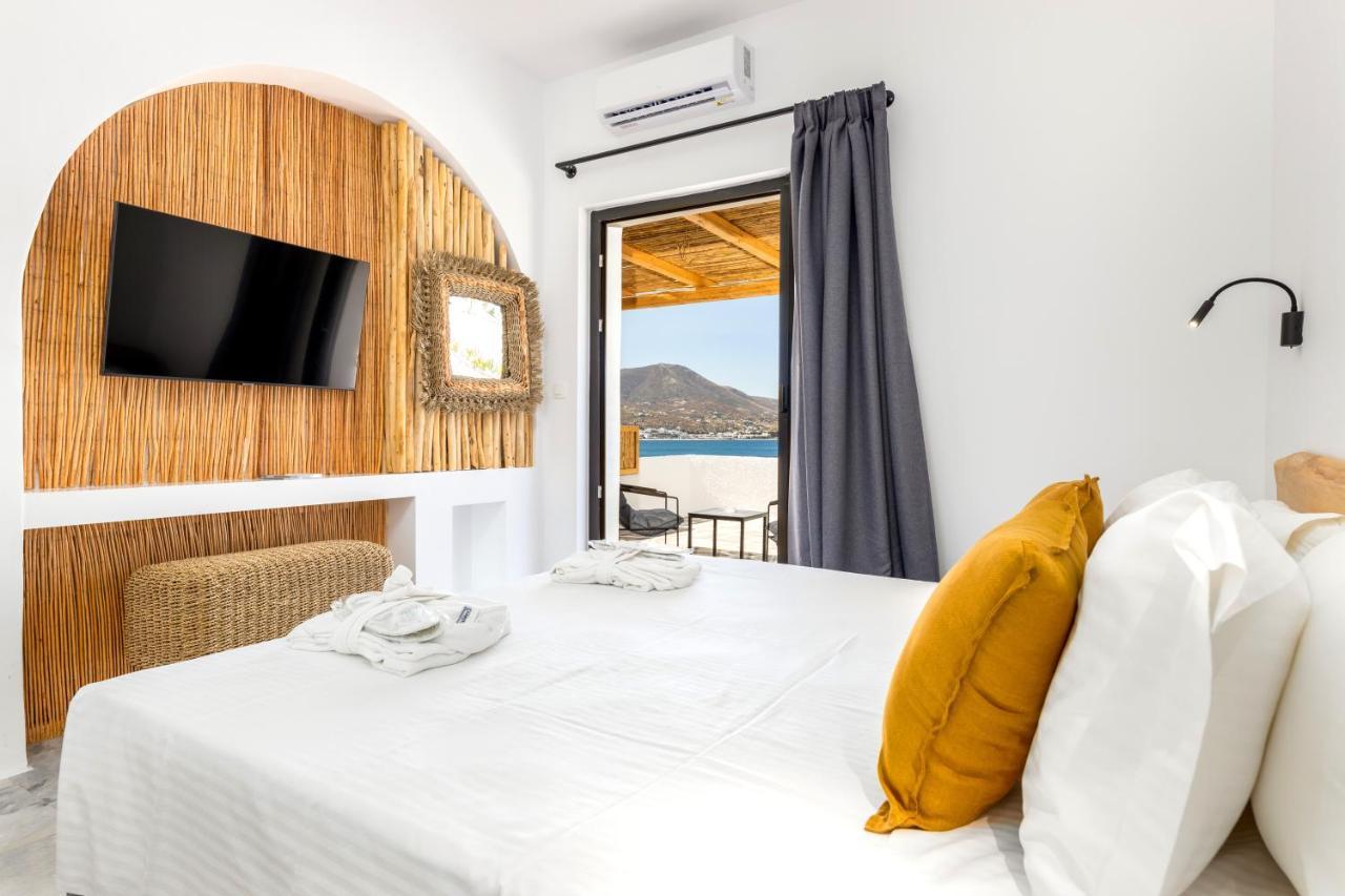 Omilos Beachfront House パロス島 エクステリア 写真