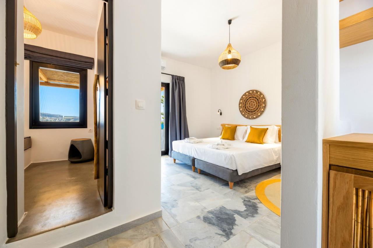 Omilos Beachfront House パロス島 エクステリア 写真